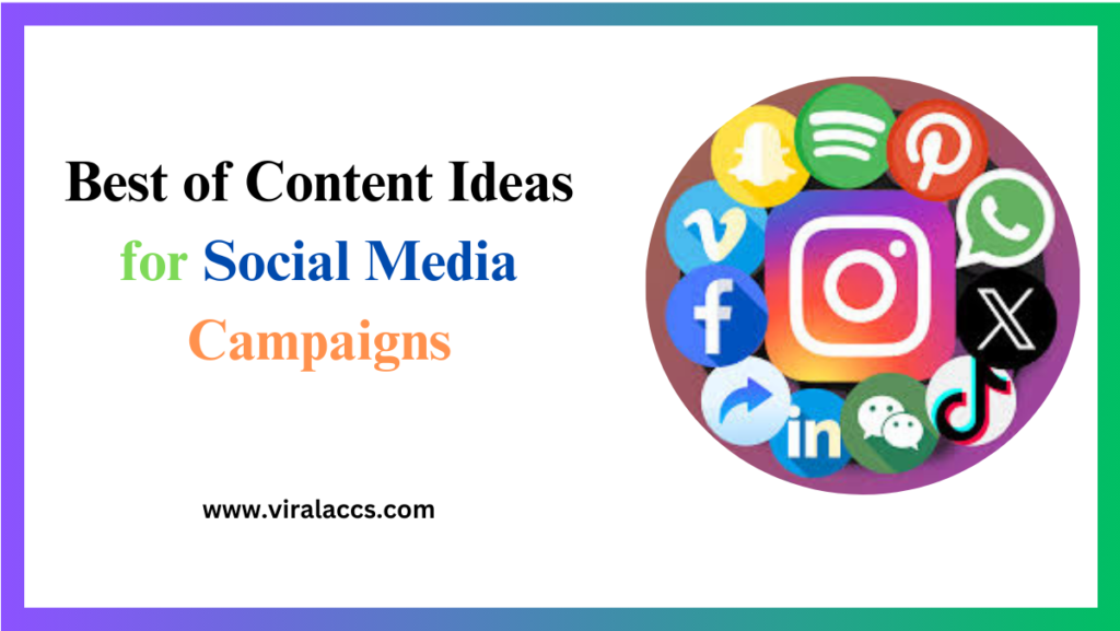 Social Media Campaigns