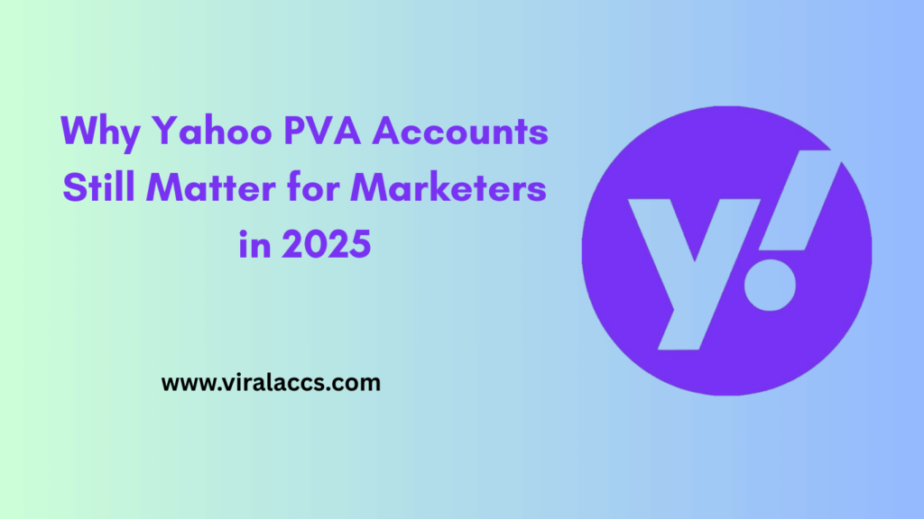 Yahoo PVA accounts