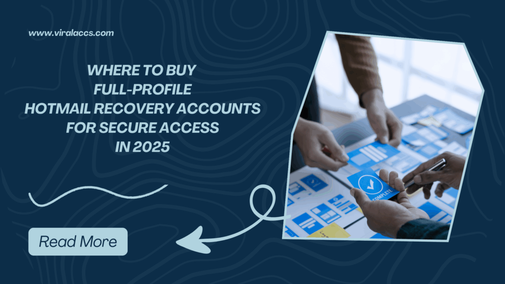 Hotmail recovery accounts