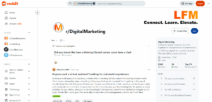 Reddit marketing