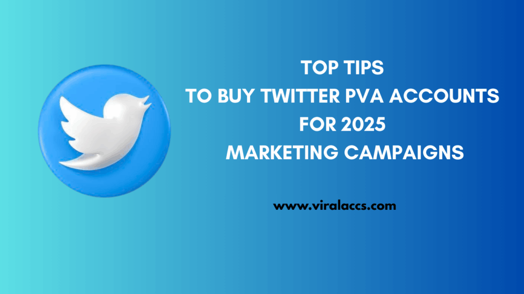 Twitter PVA accounts