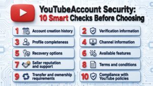 BUY DOUBLE PVA YOUTUBE ACCOUNTS IN 2026: SMART THINGS TO CHECK BEFORE BUYING 1 double PVA YouTube accounts
