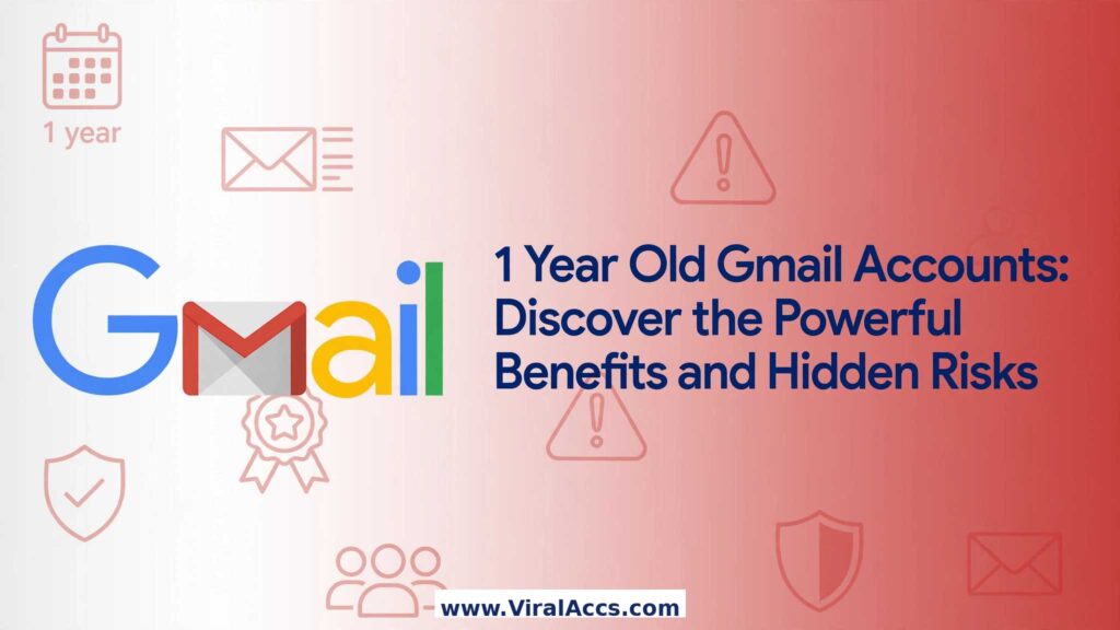 1 year old gmail accounts
