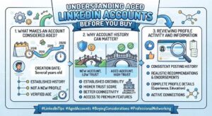 aged LinkedIn accounts with connections