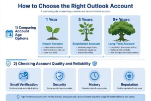  aged Outlook accounts