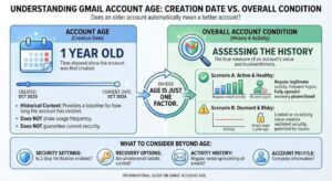 1 Year Old Gmail Accounts: Discover the Powerful Benefits and Hidden Risks 1 buy 1 year aged Gmail accounts