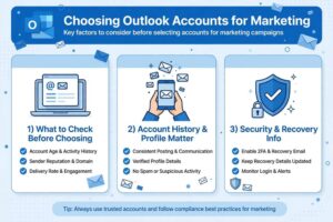 buy Outlook aged accounts