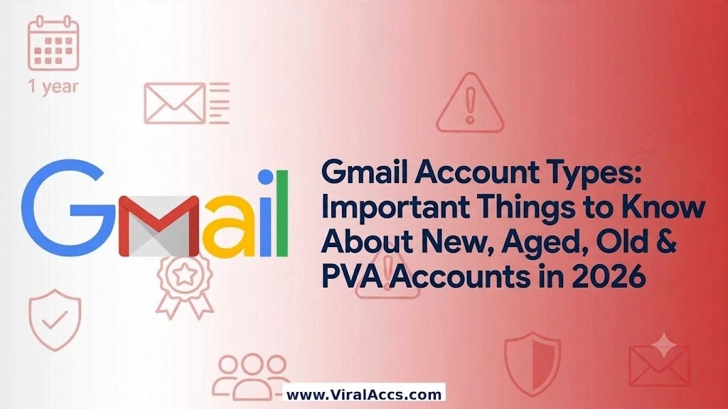 gmail account types
